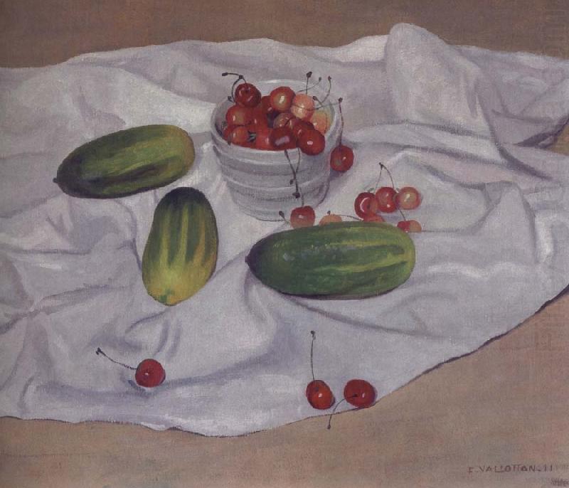 Still life with Cucumbers, Felix Vallotton